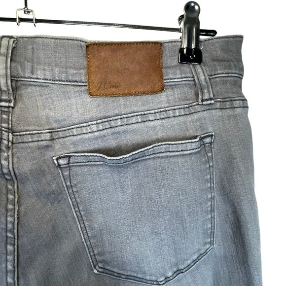 J Crew womens toothpick jeans gray size 29 stretch Mid rise‎ Skinny - Picture 5 of 14